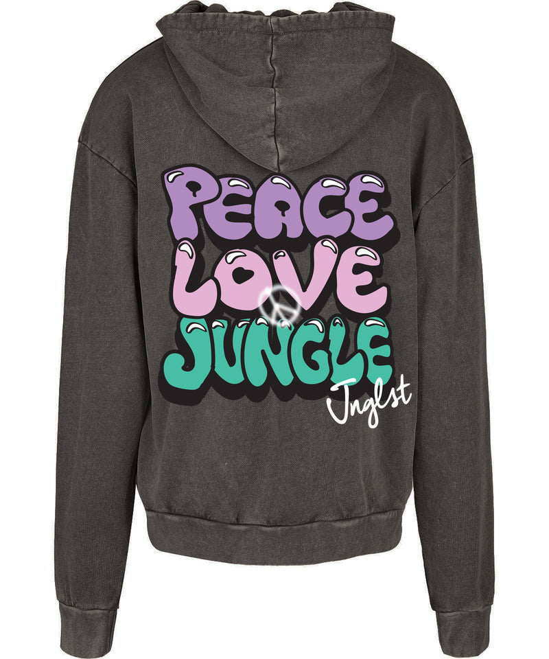 Peace Love Graf Oversize Hoodie