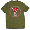 Yardrock Clothing Green YR Vintage T Shirt