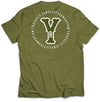 YR Vintage large back Khaki T Shirt