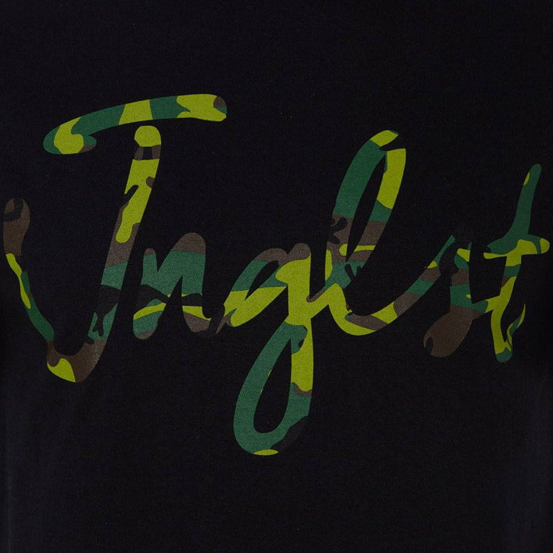 Close up camo Black Jnglst T-Shirt