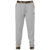 Grey Junglist Joggers with Camo Detail