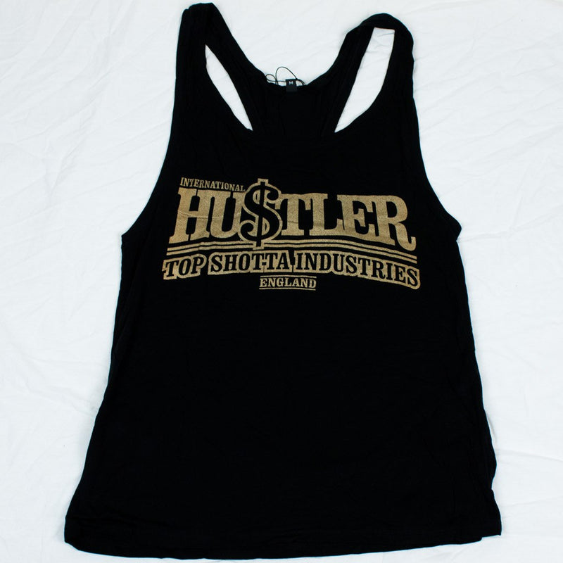 Hustler Black Gold Racer Vest