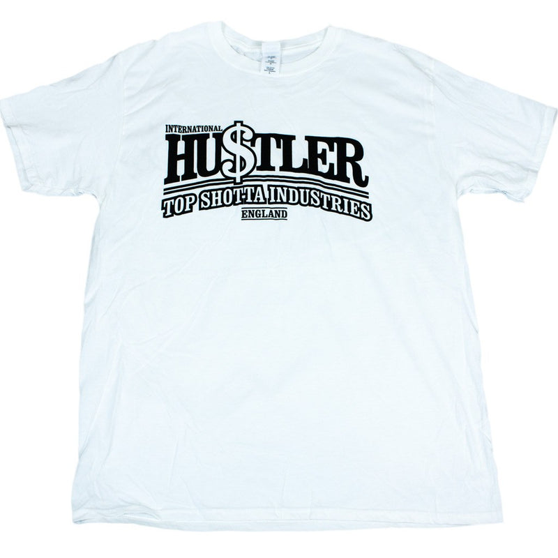 Hustler White Tee