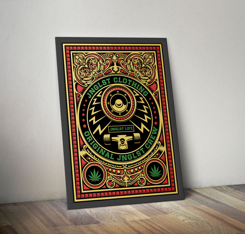 Junglist for Life Fine Art Print from Junglist Network