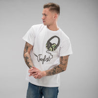 Jnglst Headphones White T-Shirt