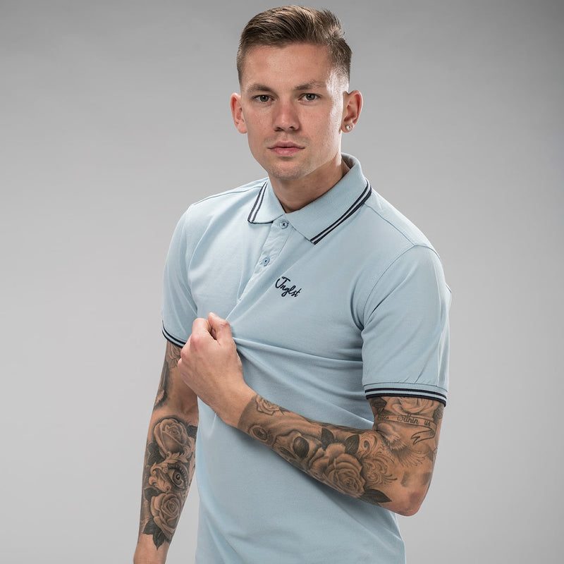 Classic Sky Blue Polo Shirt for Junglists