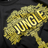 Close up of Jungle Roots tee