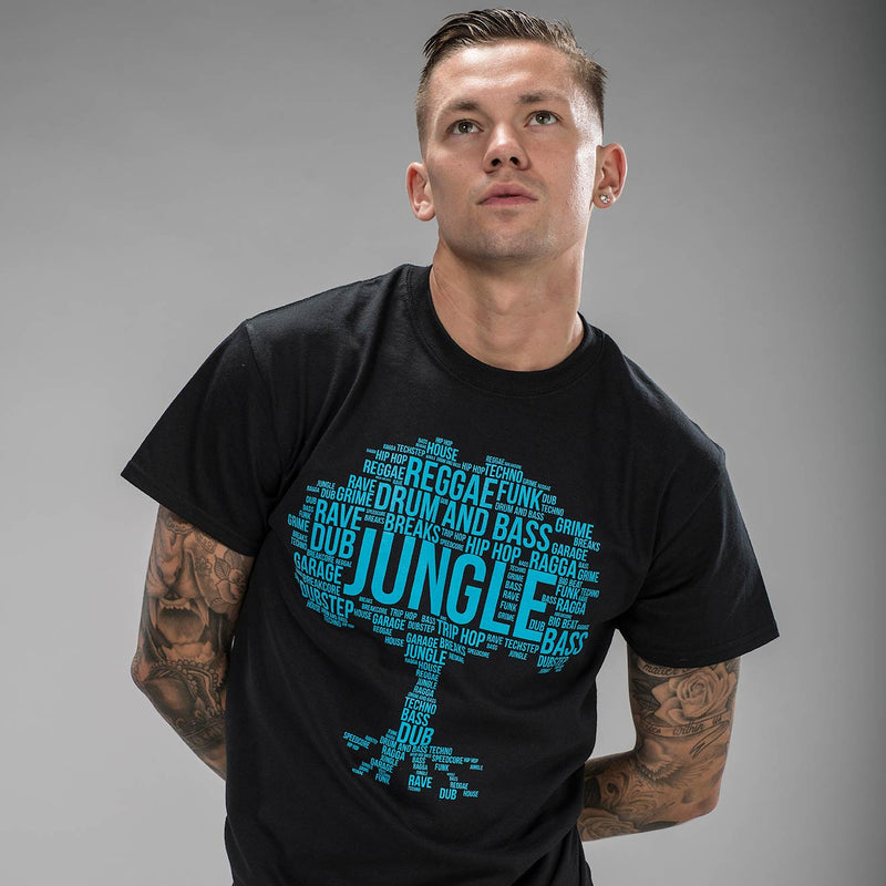 Black Jungle Roots T-Shirt 