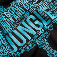 Black genre defining Roots T-Shirt for Junglists