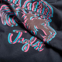 Close up of 3d Junglist Lion Tee