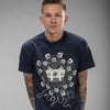 Junglist Soundsystem T-Shirt in Navy Blue