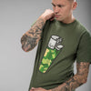 Green Jnglst Clothing Lighter Tee