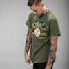 Military Green Junglist London Vinyl T-Shirt