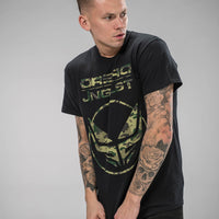 Dread Records Collab Black T-Shirt with Jnglst Clothing