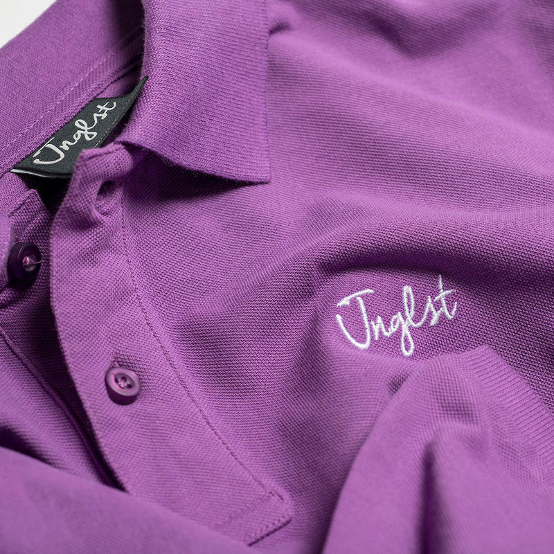 Close up of Junglist Logo on Polo Shirt