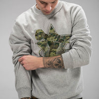 Grey Junglist Clothing Revolution Sweatshirt