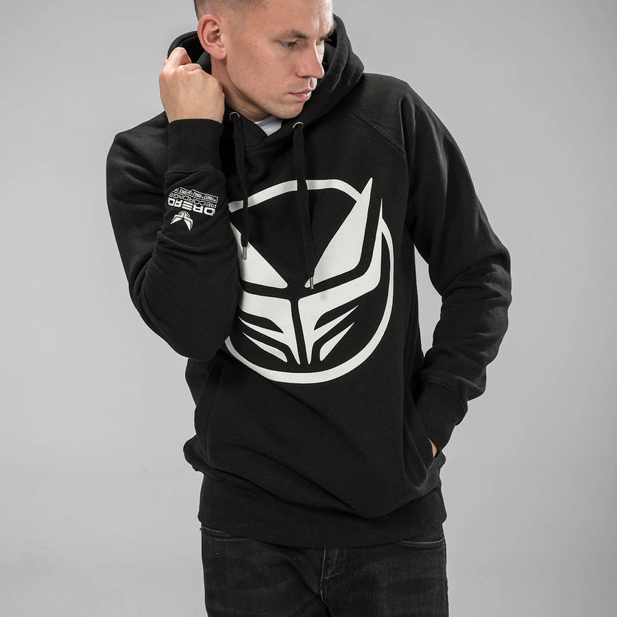 Dread Recordings Black and White Hoodie