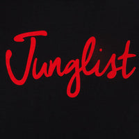 Black Junglist Tee Close up