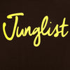 Junglist Brown Tee close up