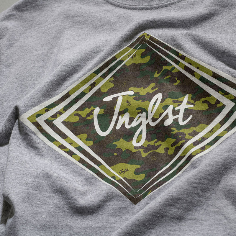 Diamond Jnglst T-Shirt in Grey