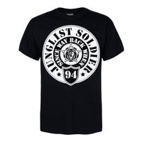 Black Junglist Soldier Tee