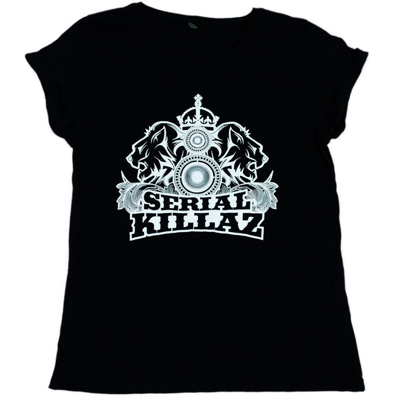 Serial Womens Black tee