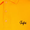 Yellow Polo Shirt Close up