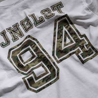 Long Sleeve Junglist 94 White T-Shirt