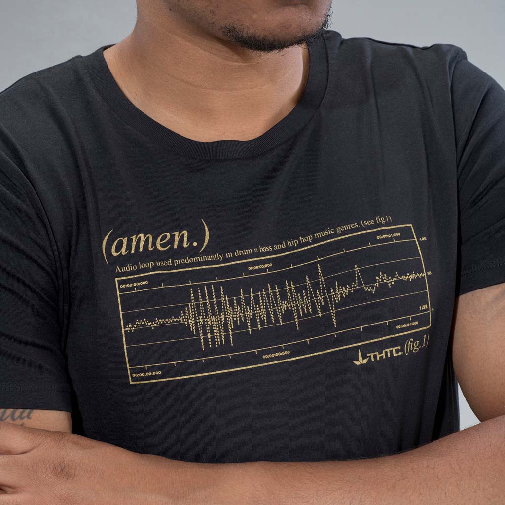 Gold Amen Break T-Shirt from THTC