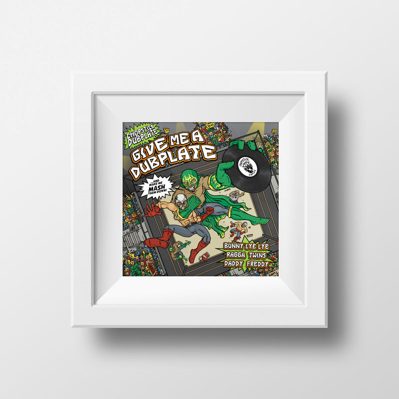 Give me a Dubplate Art Print by Chopstick Dubplate