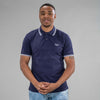 Navy Jnglst Clothing Polo Shirt with White Detail