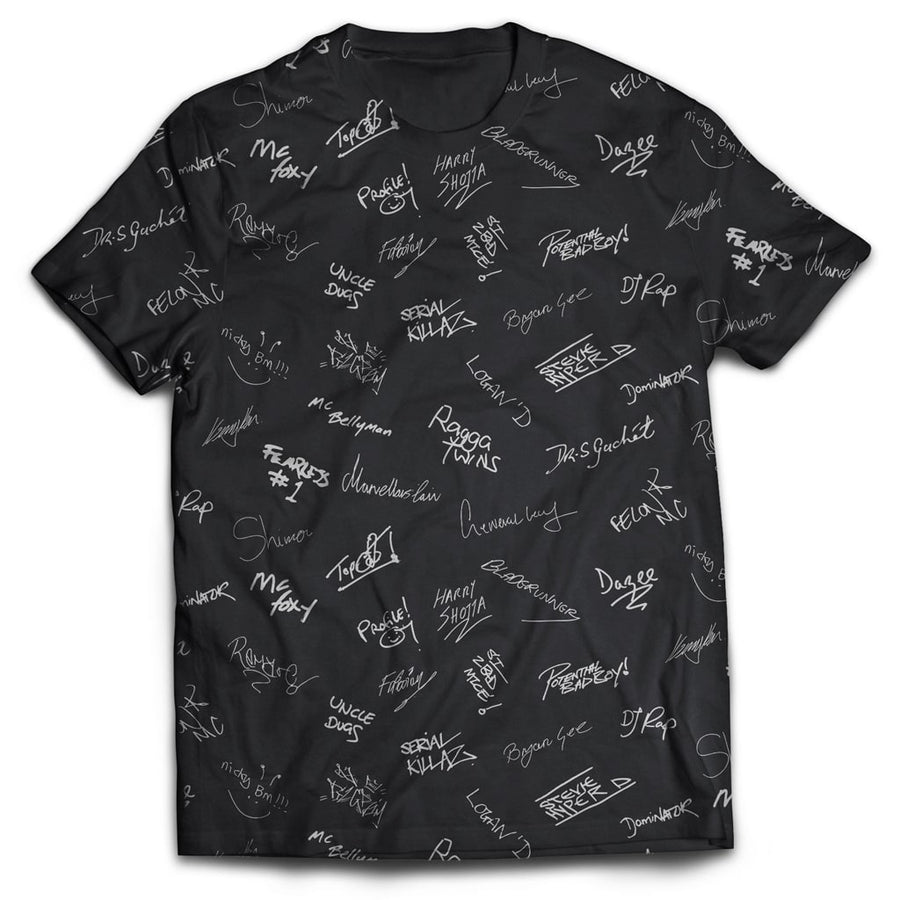 Black Signature Junglist Yardrock T Shirt
