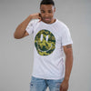 Camo Smiley White T-Shirt